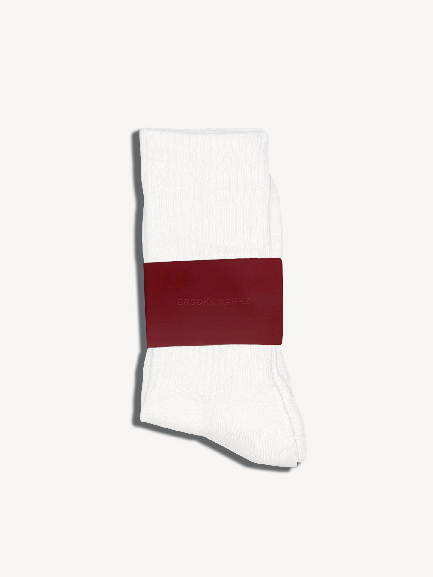 THE CREW SOCKS IN CLOUD WHITE