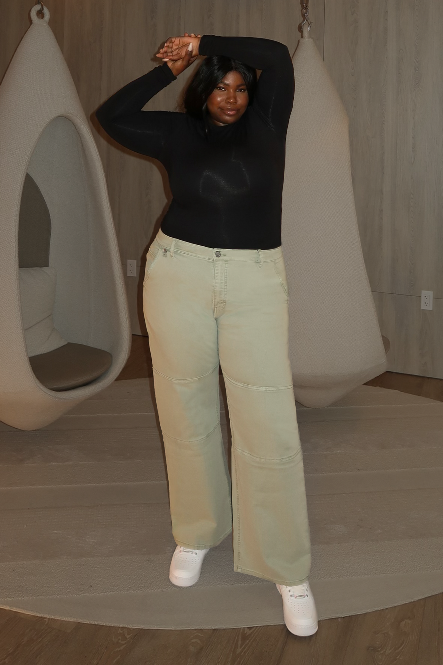 UNIVERSAL PANEL PANT IN PISTACHIO
