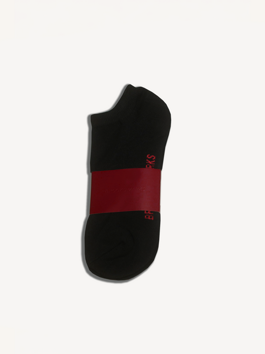 THE ANKLE SOCKS IN JET BLACK
