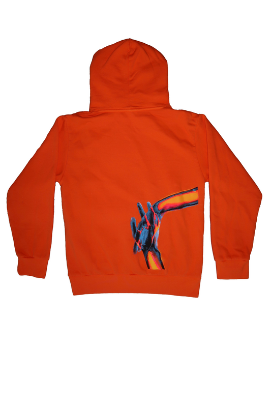 PROTECT YOUR ENERGY HOODIE IN LAVA