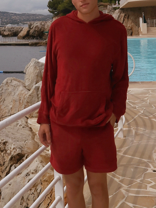 RESORT UNIVERSAL SWEATSHORT IN SUNBURN